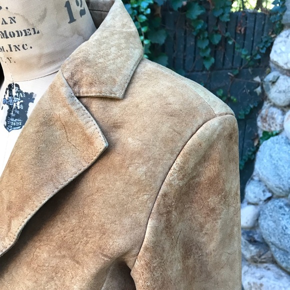 Rustic Suede Jacket - Picture 8 of 8